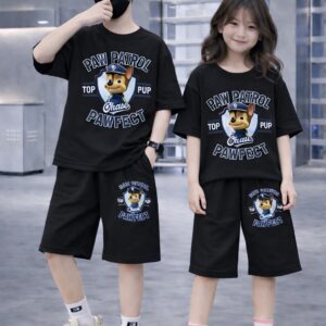 Drop Shoulder Baby TShirt and Pant Set
