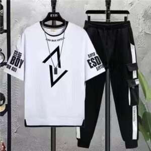 Half Sleeve T-Shirt With Full Pant combo Set*